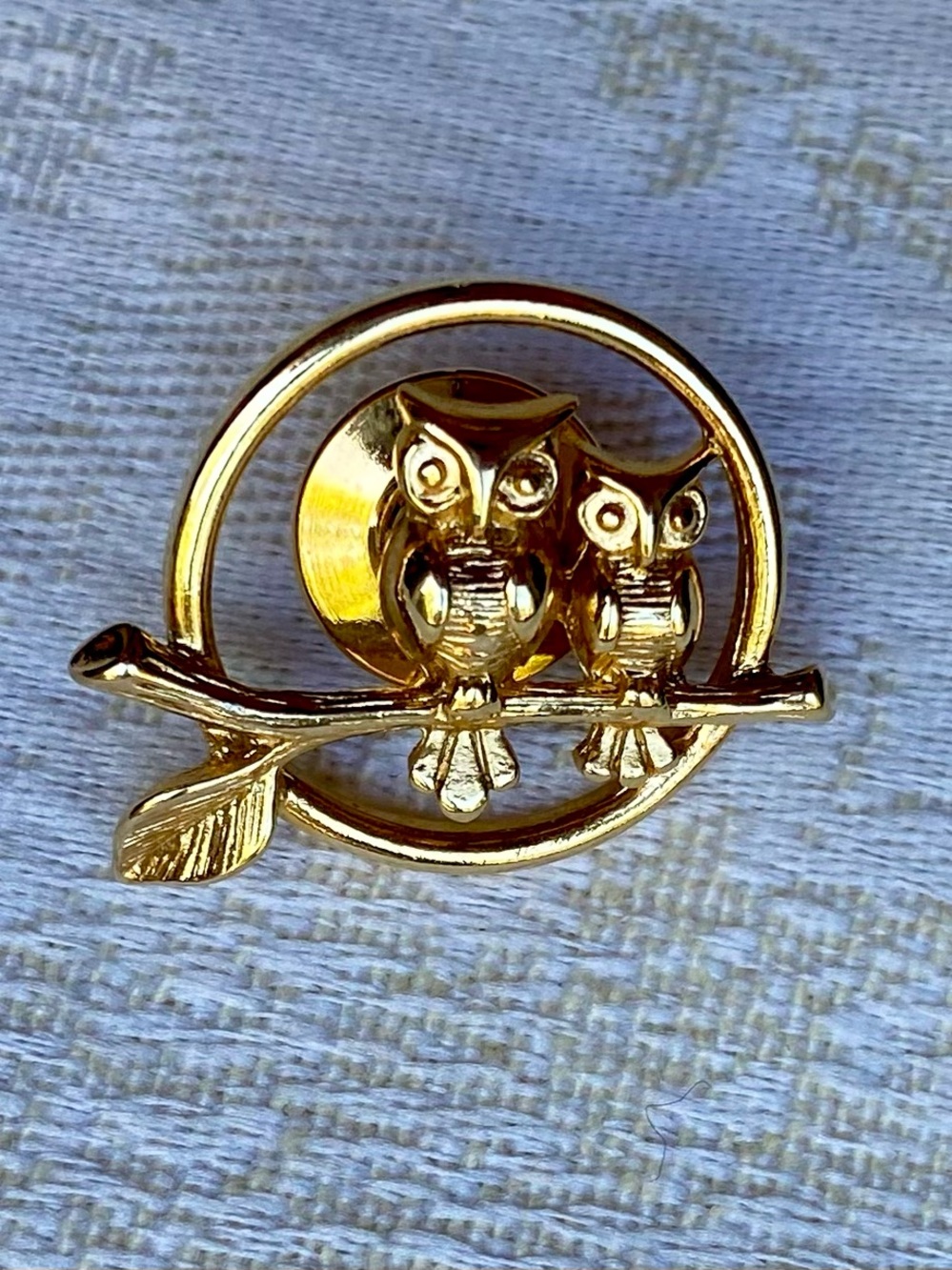 Vintage Avon Owl Pin Brooch